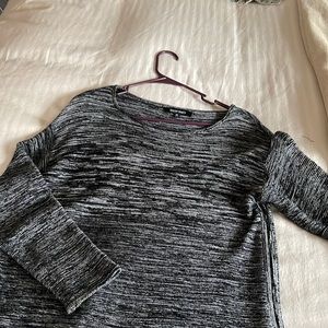 Black and white tweed looking, Ellen Tracy XL